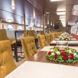 Statek "Wratislavia"- Restauracja "Z Nurtem" - Sale weselne