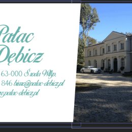 PAŁAC DĘBICZ - Sale weselne