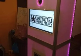 Manufaktura dobrej Zabawy-fotobudka, fontanna iskier