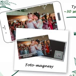 SMART FOTO-MAGNESY NA TWOJEJ UROCZYSTOŚCI SMARTPHOTOLAB - Fotobudka na wesele