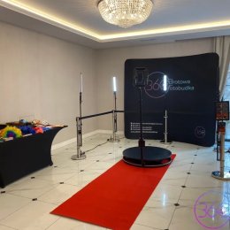 Obrotowa Foto budka 360 - Fotobudka na wesele