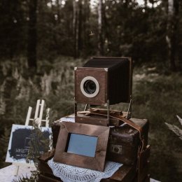 Wyretrowani - fotobudka w stylu retro vintage boho - Fotobudka na wesele