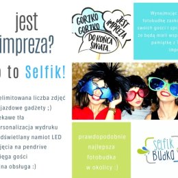 FOTOBUDKA OSTRZESZÓW SELFIK BUDKA - Fotobudka na wesele