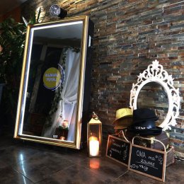 Fotolustro fotobudka 65 cali na Twoje wesele - Fotobudka na wesele