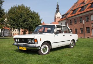 Biały Duży Fiat FSO 125p - Elbląg i okolice