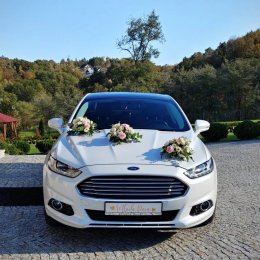 FORD MONDEO BIAŁY | AUTO SAMOCHÓD DO ŚLUBU - CAŁA - Auto do ślubu