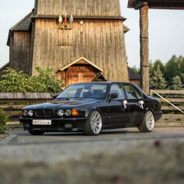 BMW e32 do ślubu - Auto do ślubu