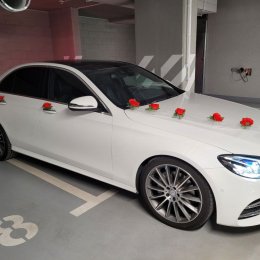 Mercedes W213 AMG - Auto do ślubu