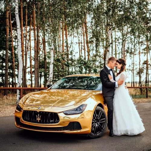 Goldencars - Auto do ślubu