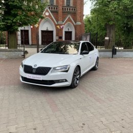 Biała Limuzyna do ślubu - Auto do ślubu