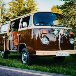 Kultowy Ogórek T2 VW - Auto do ślubu
