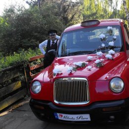 London Red Cab - Auto do ślubu