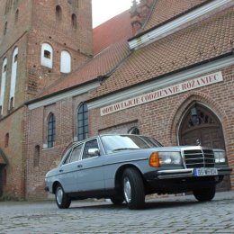 Klasyczny Mercedes do Ślubu niezniszczalna Beczka - Auto do ślubu