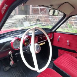 60-letnim Wartburgiem do ślubu z Szoferem - Auto do ślubu