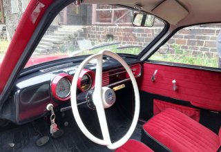 60-letnim Wartburgiem do ślubu z Szoferem