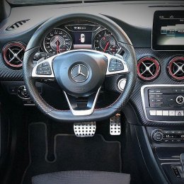 Biały Mercedes klasa A na wesele - Auto do ślubu
