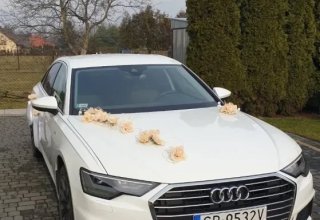 Białe Audi A6 Nowy model