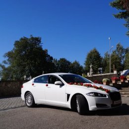 Auto do slubu Jaguar na wesele Wynajem auta - Auto do ślubu