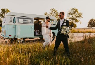 ZABYTKOWY VOLKSWAGEN T2 OGÓREK DO ŚLUBU