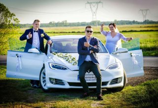 Tesla do ślubu! Daniel Grzyb