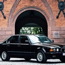 BMW E32 750iL V12 - Klasykiem do ślubu - Auto do ślubu