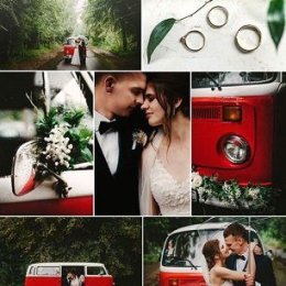 Czerwony Ogórek - Auto do ślubu