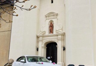 Samochód Auto do ślubu, na wesele Jaguar XF