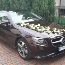 Mercedes E Coupe - Auto do ślubu