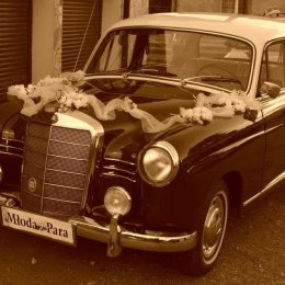 Auta do ślubu piękne Mercedesy Ponton oraz S-klasa - Auto do ślubu