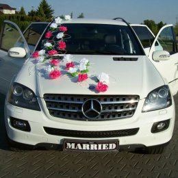 MERCEDES ML do ślubu i nie tylko - Auto do ślubu