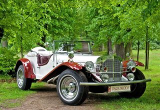 MERCEDESEM z lat 30-tych XX wieku do ślubu