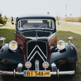Zabytkowe Citroeny - Auto do ślubu