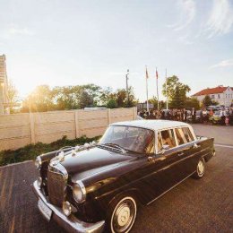 Mercedes klasyk retro - Auto do ślubu