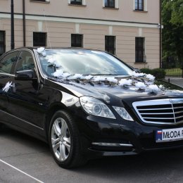 Auto do ślubu - Mercedes E klasa - Auto do ślubu