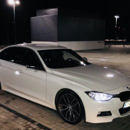 BMW M PAKIET biała do ślubu - ślub wesele Wrocław - Auto do ślubu