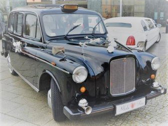Londyńska Taxi- Black Cab - Auto do ślubu