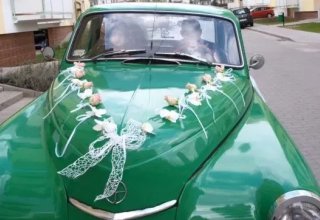 Auto do ślubu FSO Warszawa Gorzów