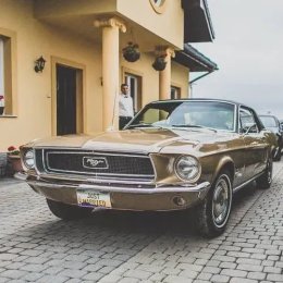 Mustangiem do ślubu Kraków - Auto do ślubu