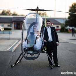 Podniebny prezent Sosnowiec - Auto do ślubu