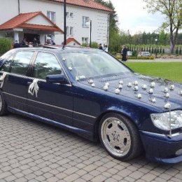 Unikatowy Mercedes S500 WALD do ślubu i nie tylko - Auto do ślubu