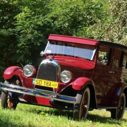 Whippet Overland 1928 - Auto do ślubu