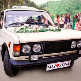 Fiatem do ślubu - Auto do ślubu