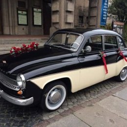 Samochód do ślubu, auto na wesele, Wartburg 1000 - Auto do ślubu
