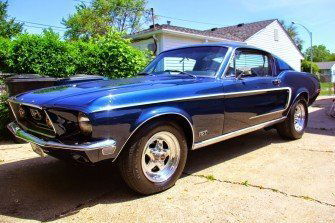 Mustangiem do wyjątkowego ślubu - Auto do ślubu