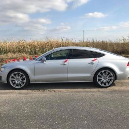 Auto do ślubu / samochód na wesele / limuzyna : Audi A7 - Auto do ślubu