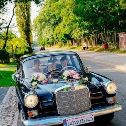 Mercedes W110 r.1965 do ślubu z kierowcą. - Auto do ślubu