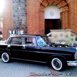 Mercedes W111 oraz Wołga GAZ 21 - Auto do ślubu