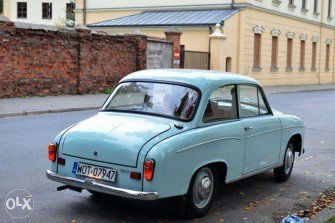 Ślub w stylu PRL - Auto do ślubu