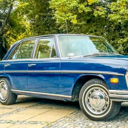 Classic rent Mercedes S klasa 1972 - Auto do ślubu