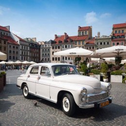 Podróż sentymentalna samochodem - *WARSZAWA* 1970 - Auto do ślubu